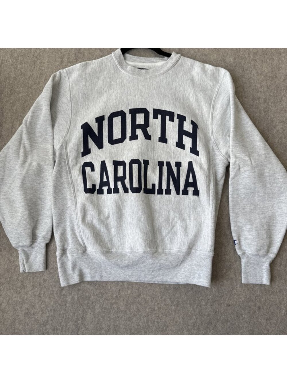 Champion Vintage Sweatshirt Mens Small North Carolina  Original Reverse Weave